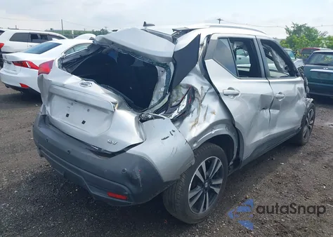2020 Nissan Kicks Sv Xtronic Cvt from USA, damaged, VIN 3N1CP5CV6LL493433